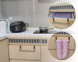 Kitchen Towel Holder Over Cabinet Door Towel Bar 2 Pieces Stainless Steel Kitchen Towel Hanger
