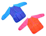 2 Pcs Waterproof Art Painting Apron for Kids with Pockets