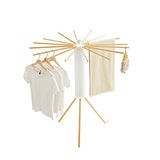 Tripod Clothes Drying Rack 16 Rods Foldable Portable