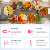 Rectangular Lazy Susan Rotating Turntable