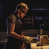 Whiskey Glass Embedded Novelty 10oz - Blue