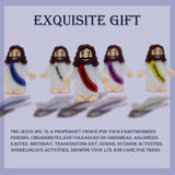 Mini Jesus Figurines Bulk 30PCS Multicolor