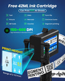 Handheld Inkjet Printer 0.5in Nozzle Touchscreen