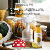 Silicone Mushroom Funnel Foldable Mini Bottle