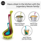 Nessie Kitchen Utensil Set - Blue 3-Piece