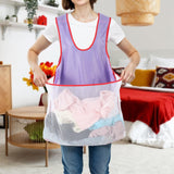 Clothes Drying Apron Waterproof Oxford Large Pouch
