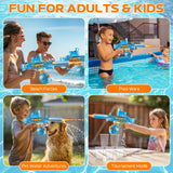Electric Water Gun 32FT Long Range Blue