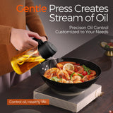 Olive Oil Sprayer Bottle 16oz Glass 2-in-1