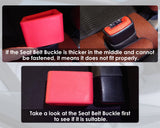 Seat Belt Buckle Booster Easy Access Seatbelt Holder for Kids 2 Piece