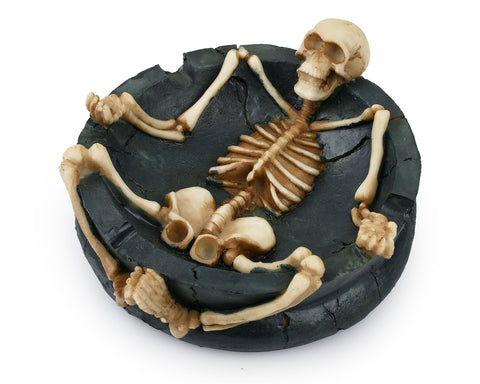 Ash Tray Skeleton Decoration for Halloween Decor Ideal Gothic Gifts