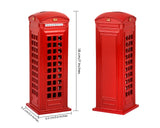 Retro Home Decor London Souvenirs 7 Inch British Telephone Booth