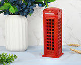 Retro Home Decor London Souvenirs 7 Inch British Telephone Booth