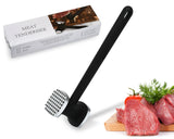 Meat Tenderizer Dual-side Kitchen Mallet Chicken Pounder Flattener with Comfortable Handle 9.6 Inch Meat Hammer