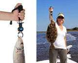 Fish Gripper with Retractable Fish Measuring Tape Fish Lip Gripper with Scale for Fishing