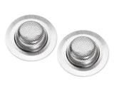 Sink Strainer 2 Pack Stainless Steel Sink Filter