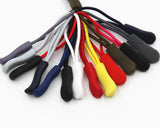 Zipper Pulls 20 Pieces No-Slip Zipper Tags Zipper Extension - Red