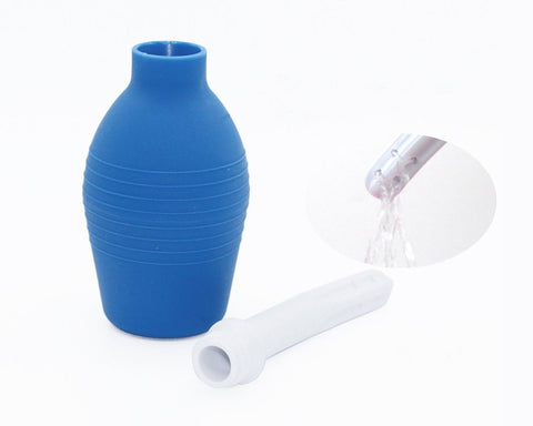 Enema Bulb for Vaginal Cleaning and Anal cleansing 310ml - Blue