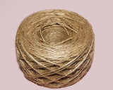 100 Pcs 9cm x 4cm Kraft Blank Hang Paper Tags with Hemp Rope