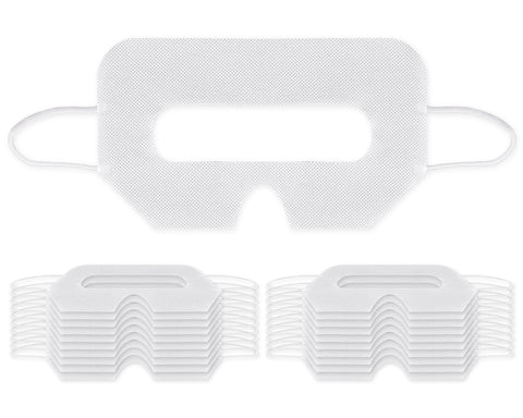 DS. DISTINCTIVE STYLE 20 Pieces Universal VR Disposable Hygiene Eyes Cover, Compatible with HTC Vive, PSVR Playstation VR, Oculus Rift