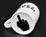 Have A Nice Day Mug Middle Finger Mug 300ml Ceramic Coffee Cup Funny Birthday Gifts