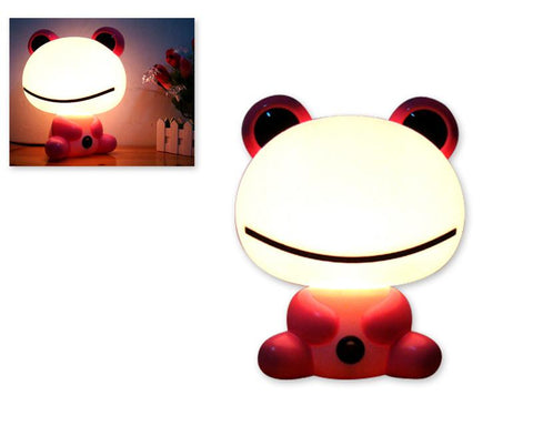 Cute Cartoon Night Light for Kids - Pink Frog