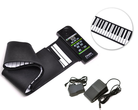 88 Keys Electronic Piano Keyboard Silicon Roll up Piano with Speaker