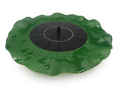 Lotus Leaf Shaped Floating Solar Fountain