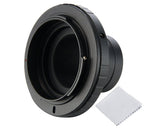 1.25" Nikon Telescope Adapter and Extension Tube with T2 Ring to F Mount DSLR Cameras