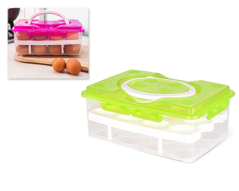 Double-deck Egg Boxes for 24 Eggs