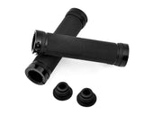 2 Pieces Aluminum Bicycle Mountain Bike Handlebar Grips - Black