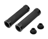 2 Pieces Aluminum Bicycle Mountain Bike Handlebar Grips - Black