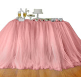 Tulle Table Skirt for Wedding Party Decoration