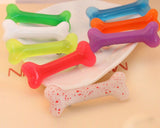 6 Pieces Colorful Cute Dog Bone Hair Clips