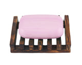 2 Pieces Wooden Soap Dishes