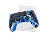 Camouflage Series Silicone Protective Case for PS4 Controllers - Blue