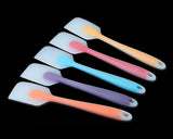 2 Pieces Silicone Spatulas Baking Scraper