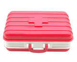 Portable Pill Box 6 Compartments in Suitcase Shape