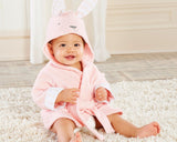 Multiple Size Animal Hooded Bathrobe for Kids 1 - 5 Years Old