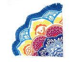 Indian Mandala Print Cotton Beach Towel 59 Inches