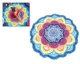 Indian Mandala Print Cotton Beach Towel 59 Inches