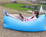 Inflatable Lounger Waterproof Air Sofa Couch Bag for Camping Beach