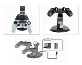 PS4 Controllers Charger Stand for 2 DualShock 4 Controllers