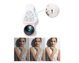 3 in 1 Clip on Phone Camera Lens with Fisheye Lens - Gold