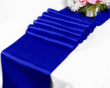 Satin Table Runner for Wedding Party Table Decoration 12 x 109 Inch