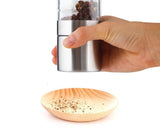 Stainless Steel Dual Combo Salt Pepper Mill with Ceramic Grinder