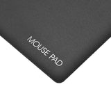 Natural Rubber Gaming Mouse Pad - Black