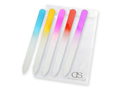 Crystal Glass Nail Files 5 Pieces Fingernail Files