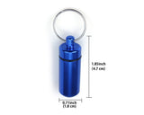 Portable Pill Case Keychain 10 Pieces