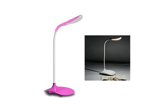 3 Level Adjustable Touch Sensor LED Desk Lamp - Pink