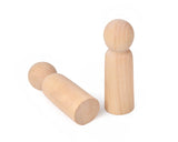 Wooden Peg Doll Set of 40 Wooden Figure